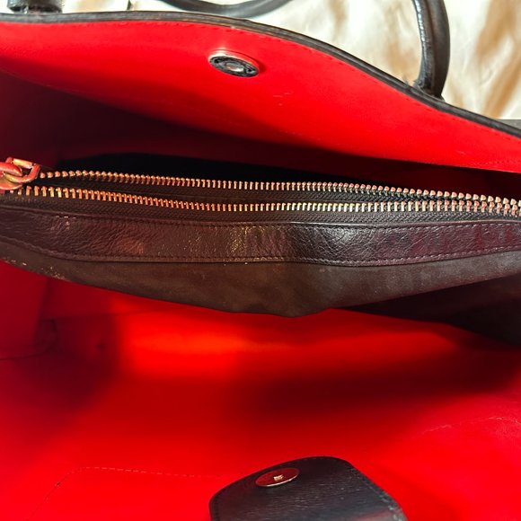 Rebecca Minkoff Black Leather Tote Bag - Picture 5 of 7